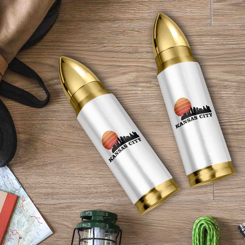 Kansas City Missouri Retro 80s Style Bullet Tumbler
