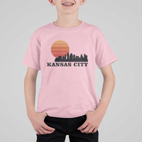 Kansas City Missouri Retro 80s Style T Shirt For Kid