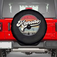 Kansas City Missouri Retro 80s Established 1861 Spare Tire Cover