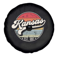 Kansas City Missouri Retro 80s Established 1861 Spare Tire Cover