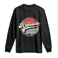 Kansas City Missouri Retro 80s Established 1861 Long Sleeve Shirt
