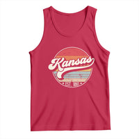 Kansas City Missouri Retro 80s Established 1861 Tank Top