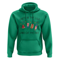 Patriotic Doodle Hoodie Watermelon Hotdog Firework Cute Fourth of July