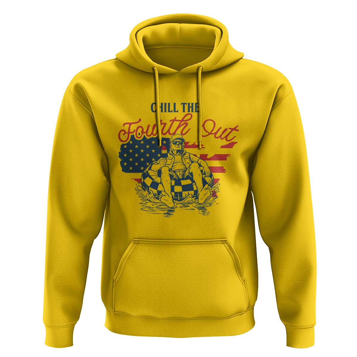 Chill The Fourth Out Hoodie Funny FDT 4th of July