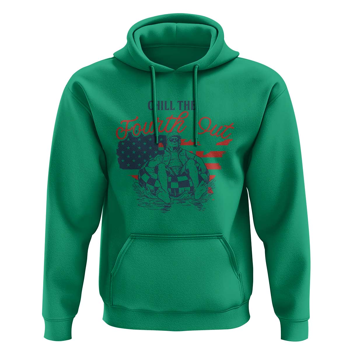 Chill The Fourth Out Hoodie Funny FDT 4th of July