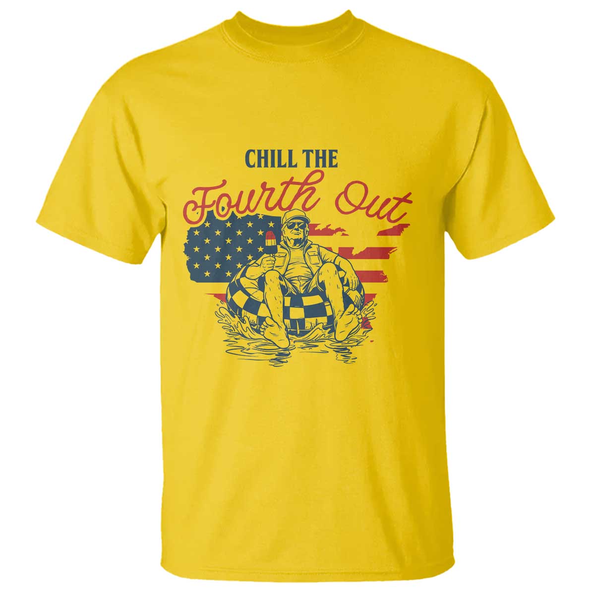 Chill The Fourth Out T Shirt Funny FDT 4th of July