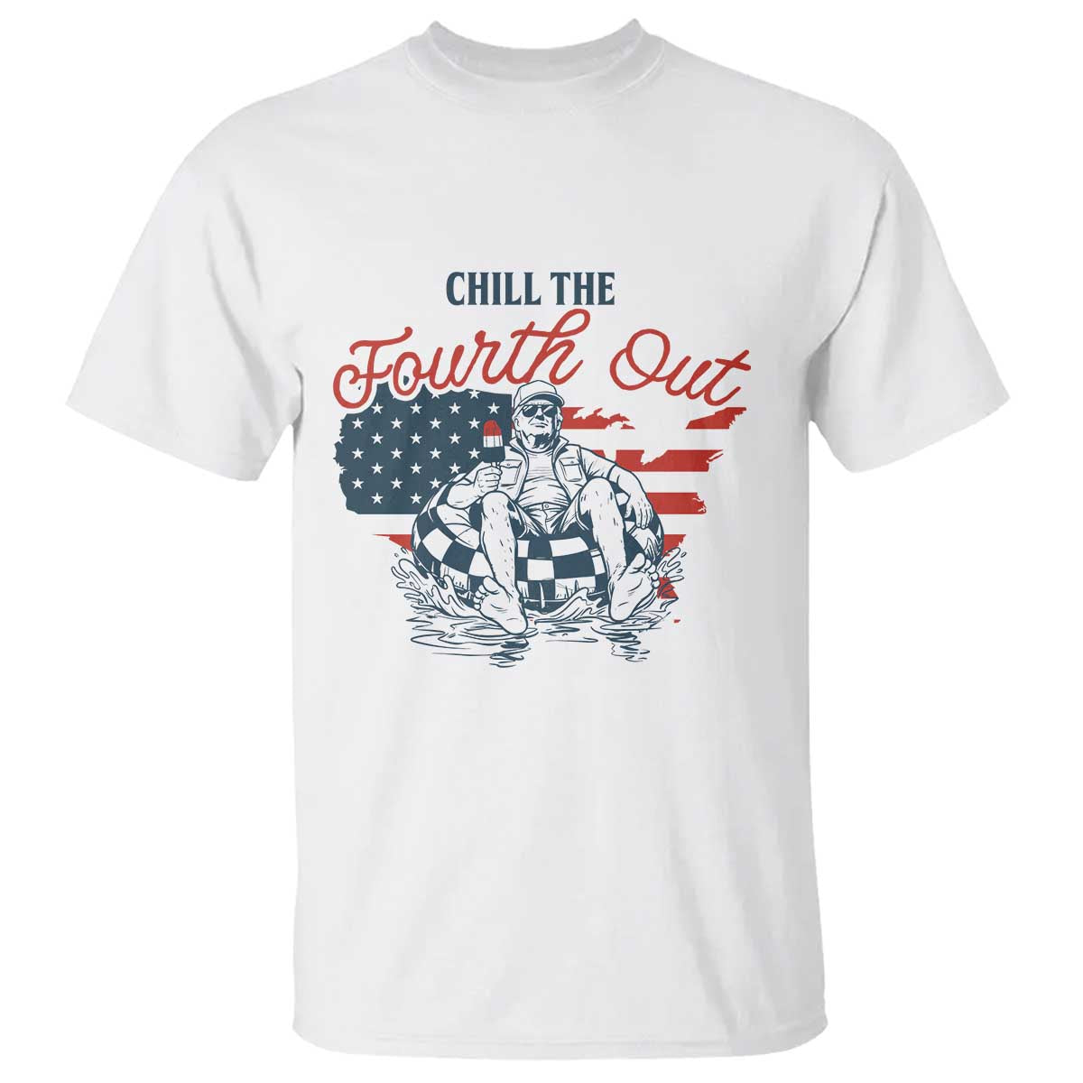 Chill The Fourth Out T Shirt Funny FDT 4th of July