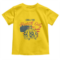 Chill The Fourth Out Toddler T Shirt Funny FDT 4th of July