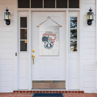 Chill The Fourth Out Garden Flag Funny Statue of Liberty 4th of July