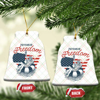 Chill The Fourth Out Ceramic Ornament Funny Statue of Liberty 4th of July