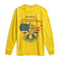 Chill The Fourth Out Long Sleeve Shirt Funny Statue of Liberty 4th of July