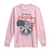 Chill The Fourth Out Long Sleeve Shirt Funny Statue of Liberty 4th of July