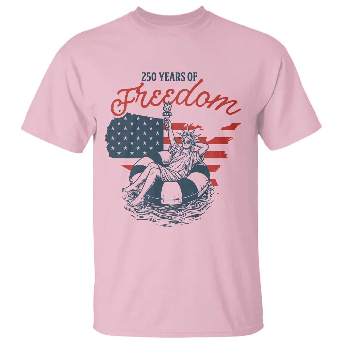 Chill The Fourth Out T Shirt Funny Statue of Liberty 4th of July