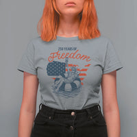 Chill The Fourth Out T Shirt For Women Funny Statue of Liberty 4th of July