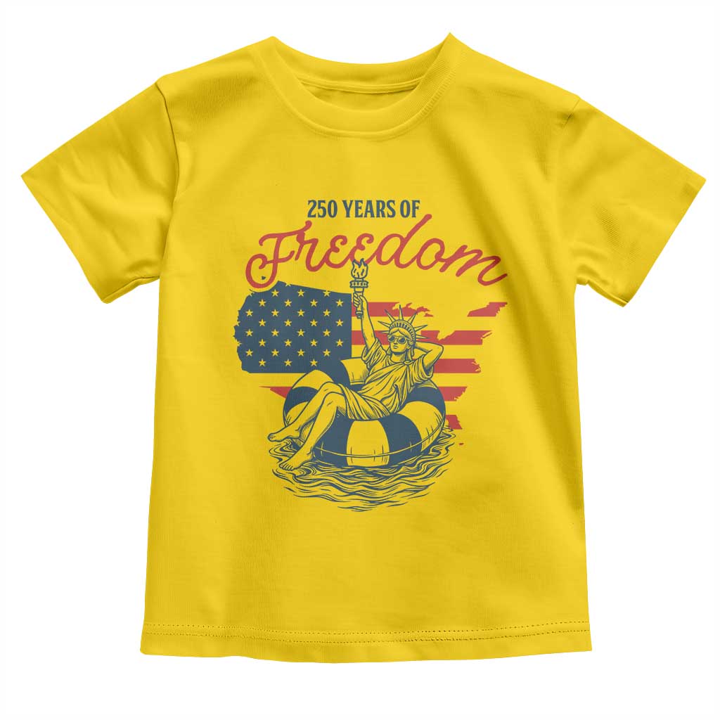 Chill The Fourth Out Toddler T Shirt Funny Statue of Liberty 4th of July