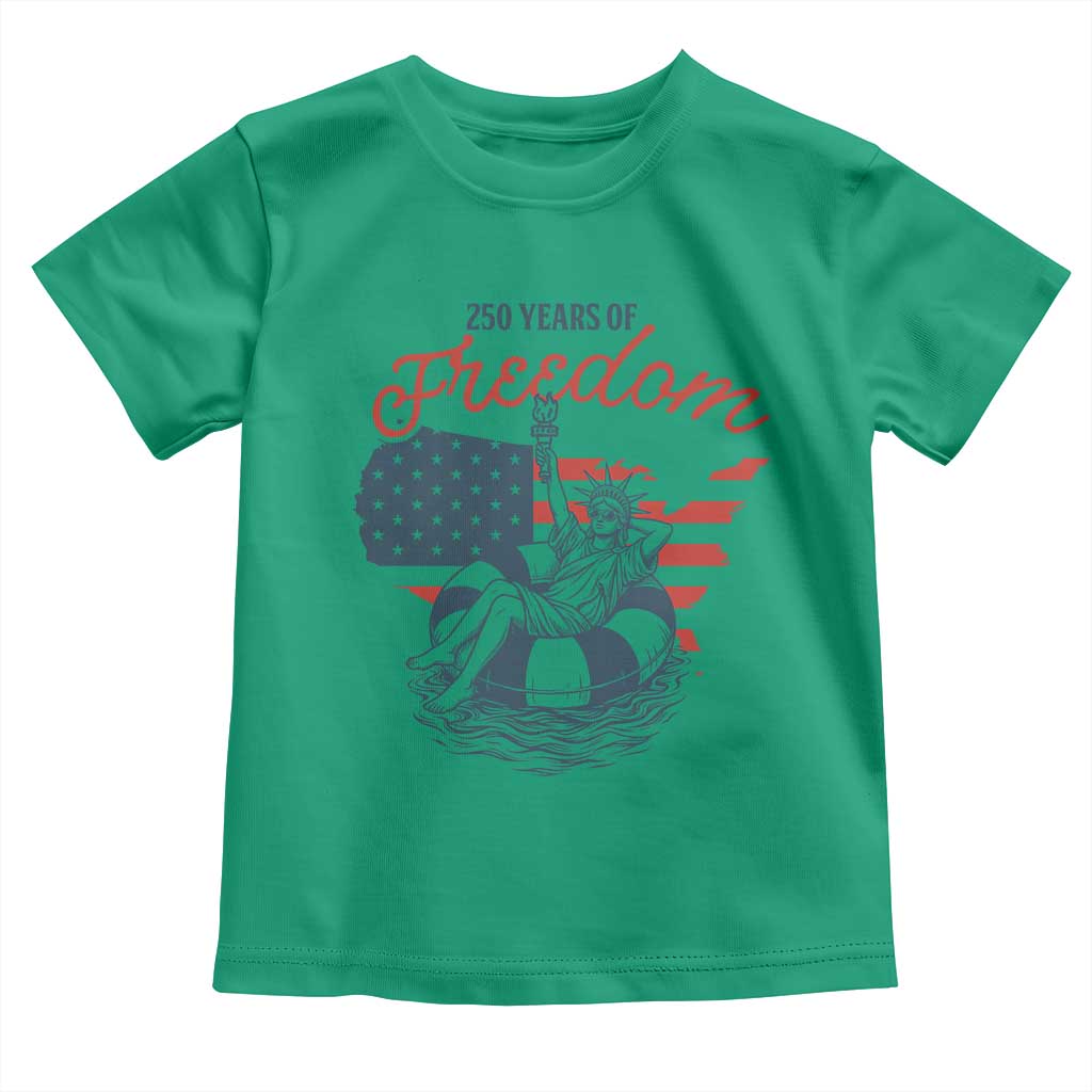 Chill The Fourth Out Toddler T Shirt Funny Statue of Liberty 4th of July
