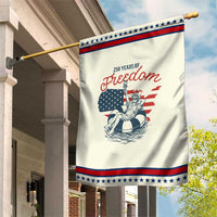 Chill The Fourth Out Patriotic Garden Flag Funny Statue of Liberty 4th of July