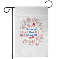 The Summer USA Turned 250 Garden Flag 250 Years America Anniversary 4th of July