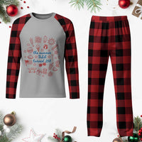 The Summer USA Turned 250 Plaid Pajama Set 250 Years America Anniversary 4th of July