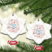 The Summer USA Turned 250 Ceramic Ornament 250 Years America Anniversary 4th of July
