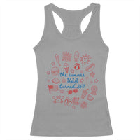 The Summer USA Turned 250 Racerback Tank Top 250 Years America Anniversary 4th of July