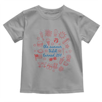 The Summer USA Turned 250 Toddler T Shirt 250 Years America Anniversary 4th of July
