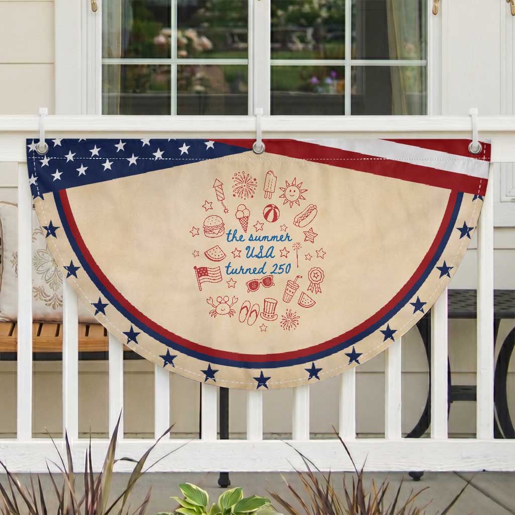 Chill The Fourth Out Patriotic Fan Flag Funny FDT 4th of July