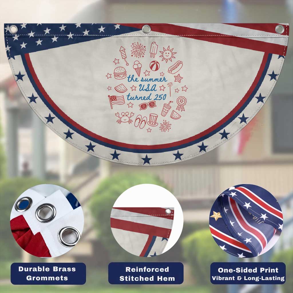 Chill The Fourth Out Patriotic Fan Flag Funny FDT 4th of July