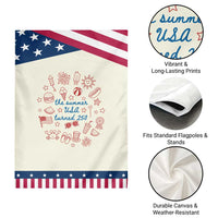 The Summer USA Turned 250 Patriotic Garden Flag 250 Years America Anniversary 4th of July