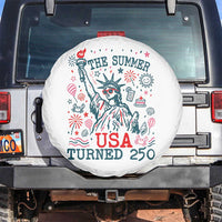 250 Years America Anniversary Statue of Liberty Spare Tire Cover The Summer USA Turned 250