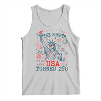 250 Years America Anniversary Statue of Liberty Tank Top The Summer USA Turned 250