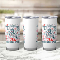 250 Years America Anniversary Statue of Liberty Tumbler Cup The Summer USA Turned 250