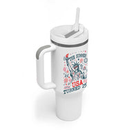 250 Years America Anniversary Statue of Liberty Tumbler With Handle The Summer USA Turned 250