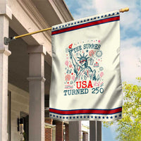 250 Years America Anniversary Statue of Liberty Patriotic Garden Flag The Summer USA Turned 250
