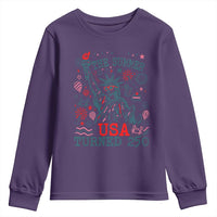 250 Years America Anniversary Statue of Liberty Youth Sweatshirt The Summer USA Turned 250