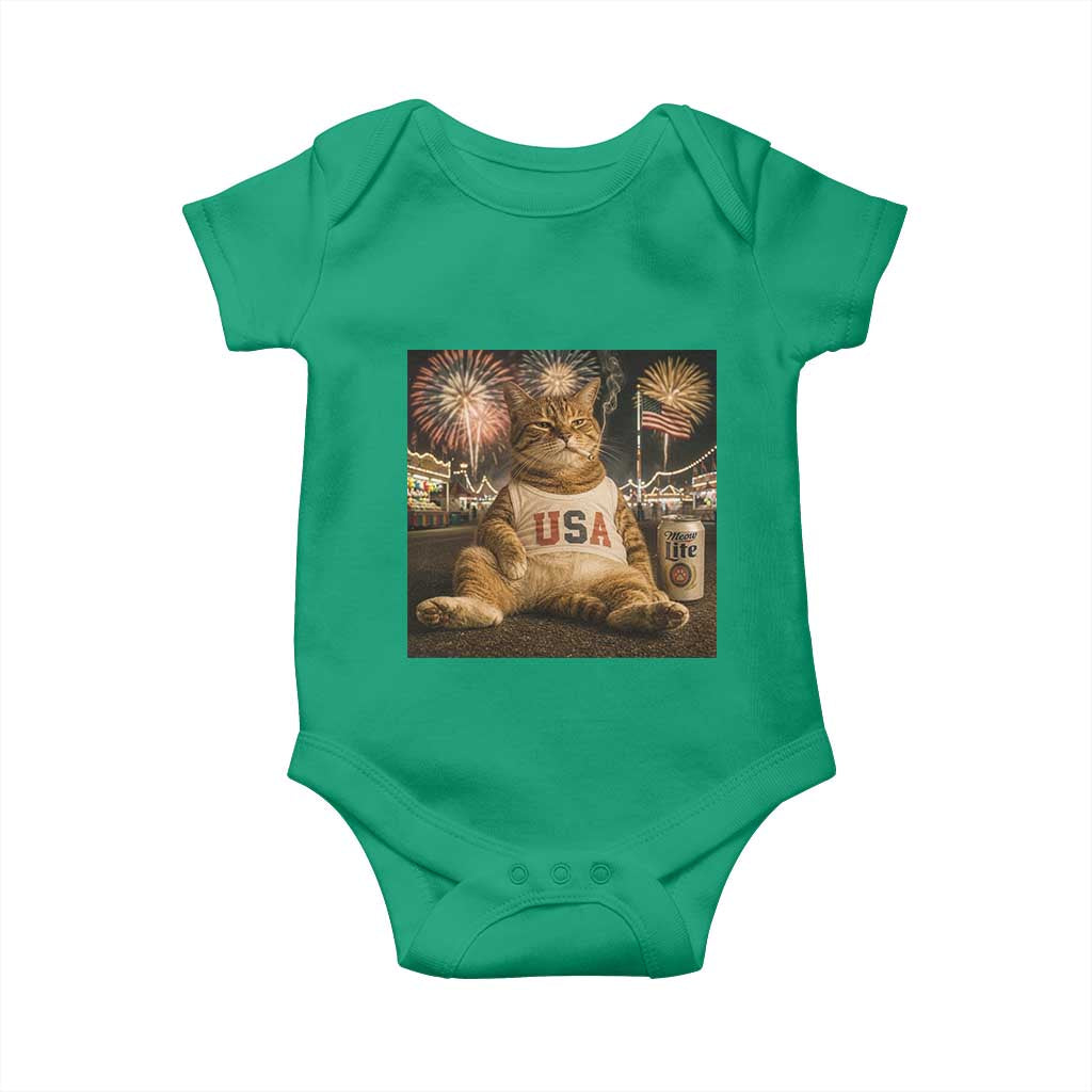 USA 250th Anniversary Statue of Liberty Baby Onesie The Summer USA Turned 250