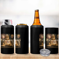 USA 250th Anniversary Statue of Liberty 4 in 1 Can Cooler Tumbler The Summer USA Turned 250