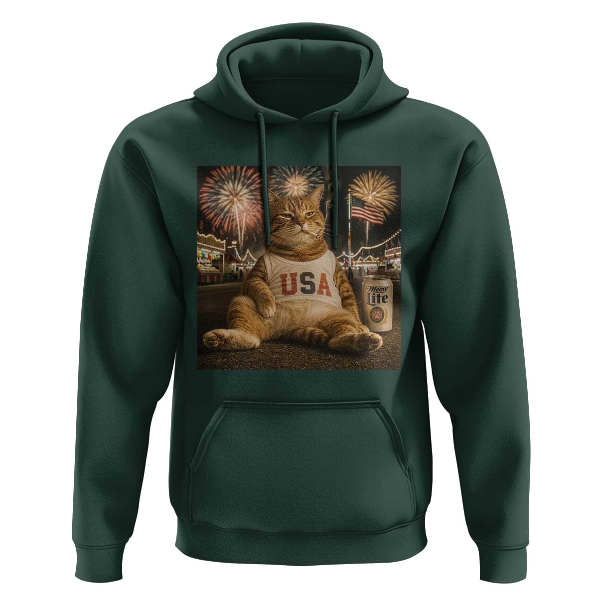 USA 250th Anniversary Statue of Liberty Hoodie The Summer USA Turned 250