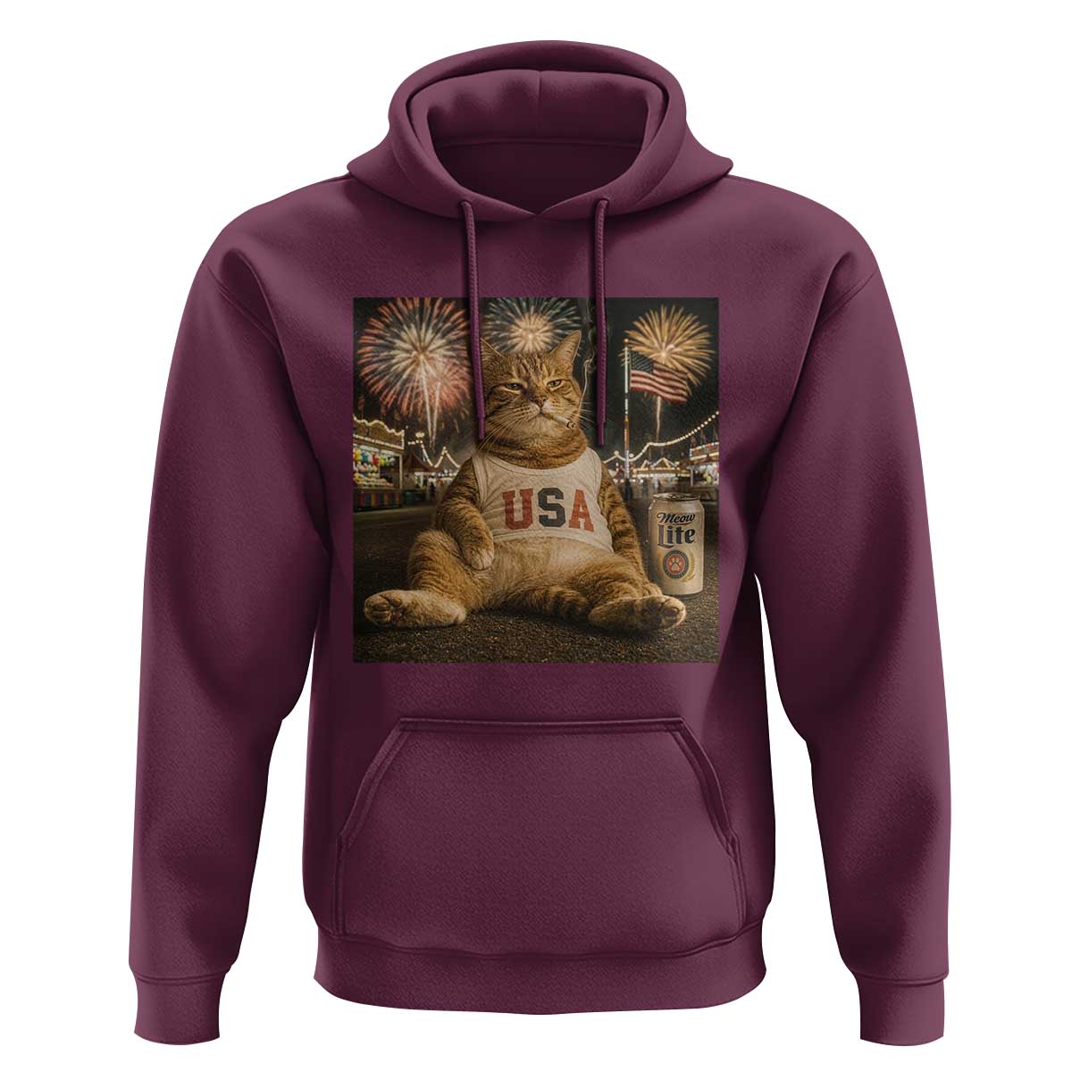USA 250th Anniversary Statue of Liberty Hoodie The Summer USA Turned 250