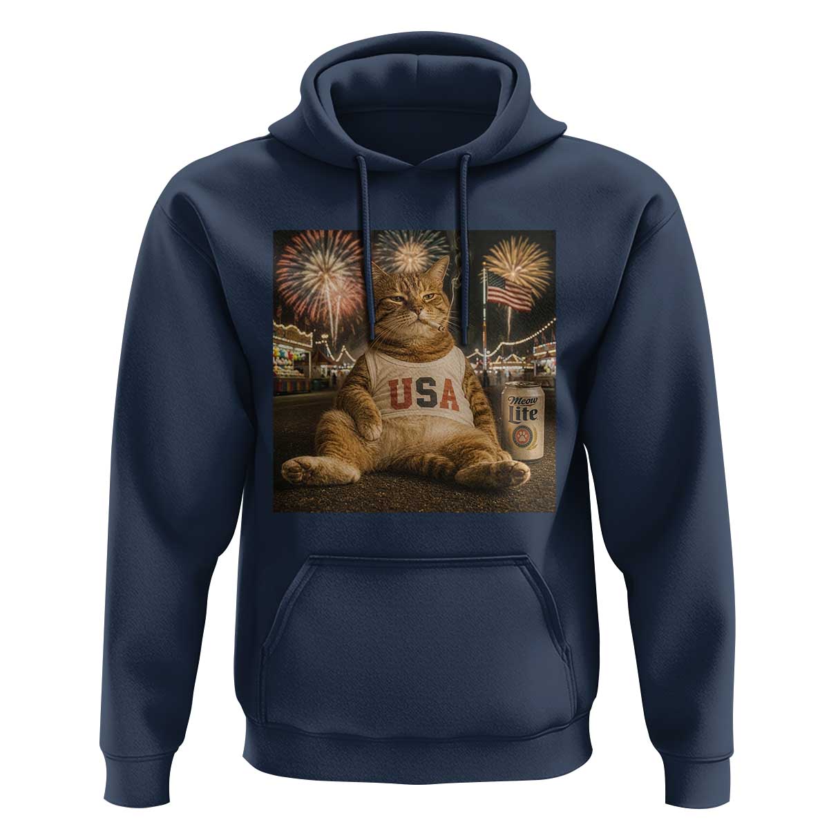USA 250th Anniversary Statue of Liberty Hoodie The Summer USA Turned 250