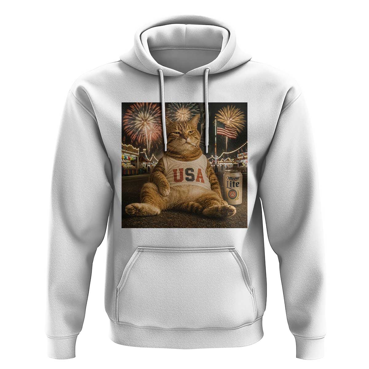 USA 250th Anniversary Statue of Liberty Hoodie The Summer USA Turned 250