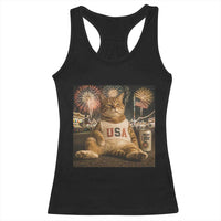 USA 250th Anniversary Statue of Liberty Racerback Tank Top The Summer USA Turned 250