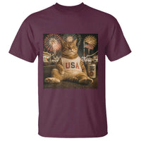USA 250th Anniversary Statue of Liberty T Shirt The Summer USA Turned 250