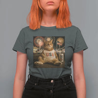 USA 250th Anniversary Statue of Liberty T Shirt For Women The Summer USA Turned 250