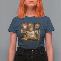 USA 250th Anniversary Statue of Liberty T Shirt For Women The Summer USA Turned 250