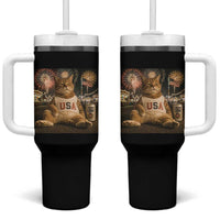 USA 250th Anniversary Statue of Liberty Tumbler With Handle The Summer USA Turned 250