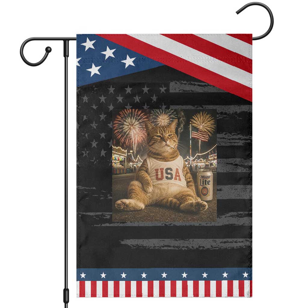 USA 250th Anniversary Statue of Liberty Patriotic Garden Flag The Summer USA Turned 250