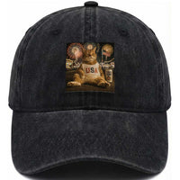 USA 250th Anniversary Statue of Liberty Washed Cotton Baseball Cap The Summer USA Turned 250