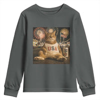 USA 250th Anniversary Statue of Liberty Youth Sweatshirt The Summer USA Turned 250