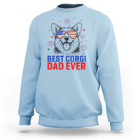 Best Corgi Dad Ever Sweatshirt Funny Dog Lover Dad 4th Of July